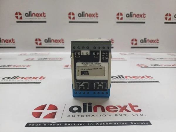 MTL2215 IS Output Switch Operated Relay Intrinsically Safe 24V DC / 120-240V AC
