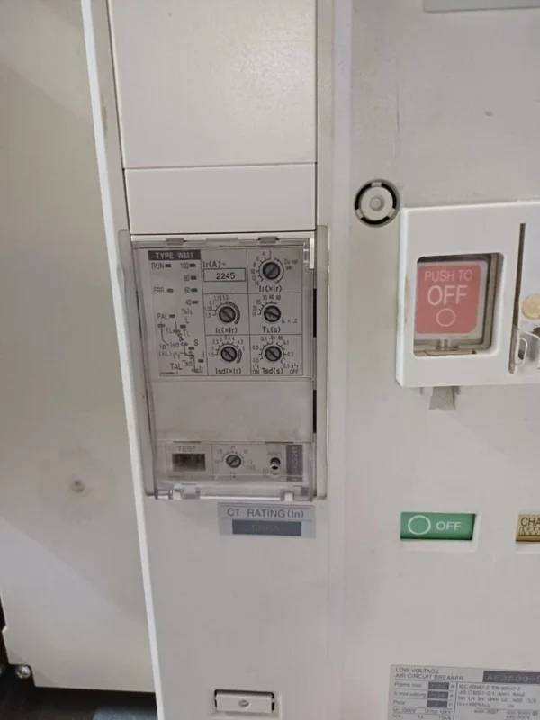 Mitsubishi Electric Low Voltage Air Circuit Breaker AE2500-SW 3-pole 2500 A