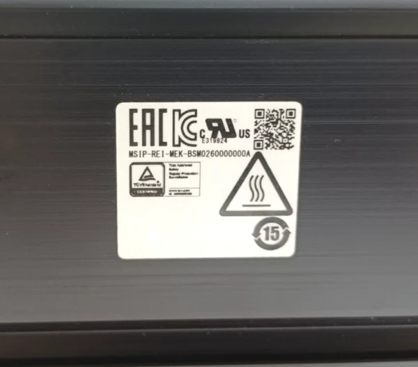 NEW MITSUBISHI ELECTRIC HF-JP5034 AC SERVO MOTOR 3AC 252V 14A 5kW