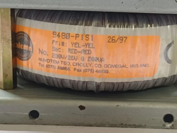 Nuvotem Talema 9480-P1S1 Toroidal Power Transformer 230V 26V 200VA