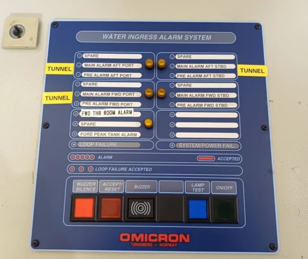 Omicron Water Ingress Alarm System Panel - Marine Ship Alarm Unit