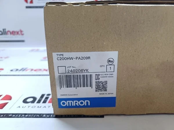 Omron C200HW-PA209R Power Supply Unit PLC 100–240VAC