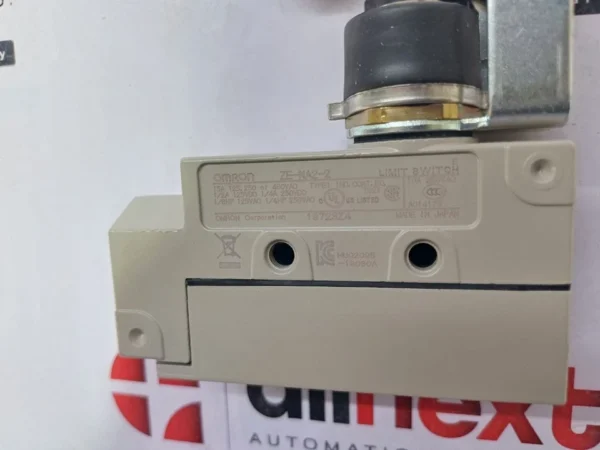 Omron ZE-NA2-2 Limit Switch (Roller Lever Type)