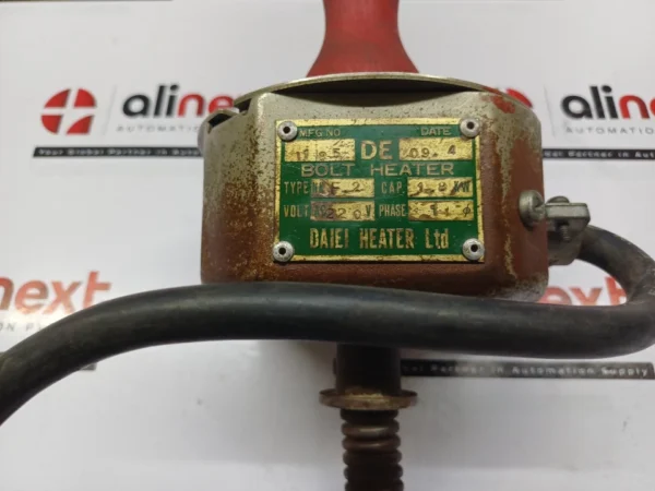 Parts for Daiei Heater Ltd DE Bolt Heater NKF-2 1.8kW 220VAC 1 Phase