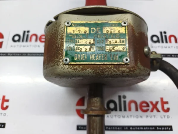 Parts for Daiei Heater Ltd DE Bolt Heater NKF-2 1.2kW 220VAC 1 Phase