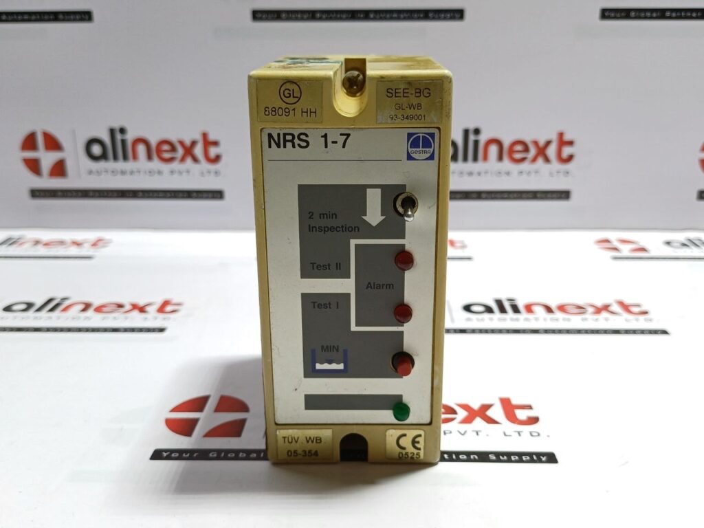 Parts for GESTRA NRS 1-7B 230VAC 50/60H 5VA 15 Sec LEVEL CONTROL SWITCH