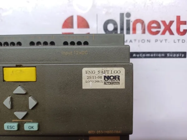 Parts for SIEMENS LOGO! 24RCL Programmable Logic Controller 6ED1 053-1HB00-0BA1
