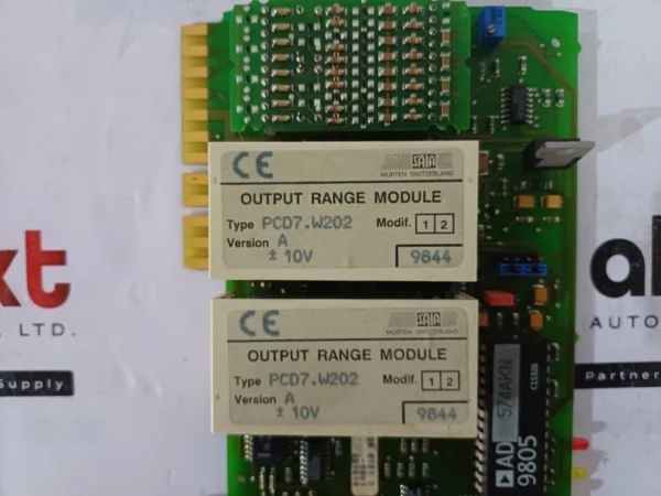 Saia PCD7.W202 Output Range Module
