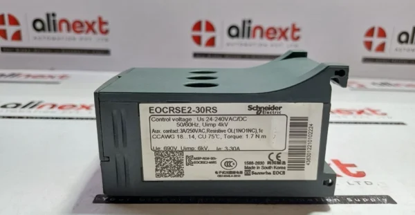 Schneider Electric EOCRSE2-30RS Electronic Over Current Relay 690V 6kV 3-30A