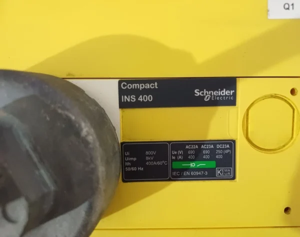 Schneider Electric INS 400 Compact Switch Disconnector 400A 3 Pole 690VAC