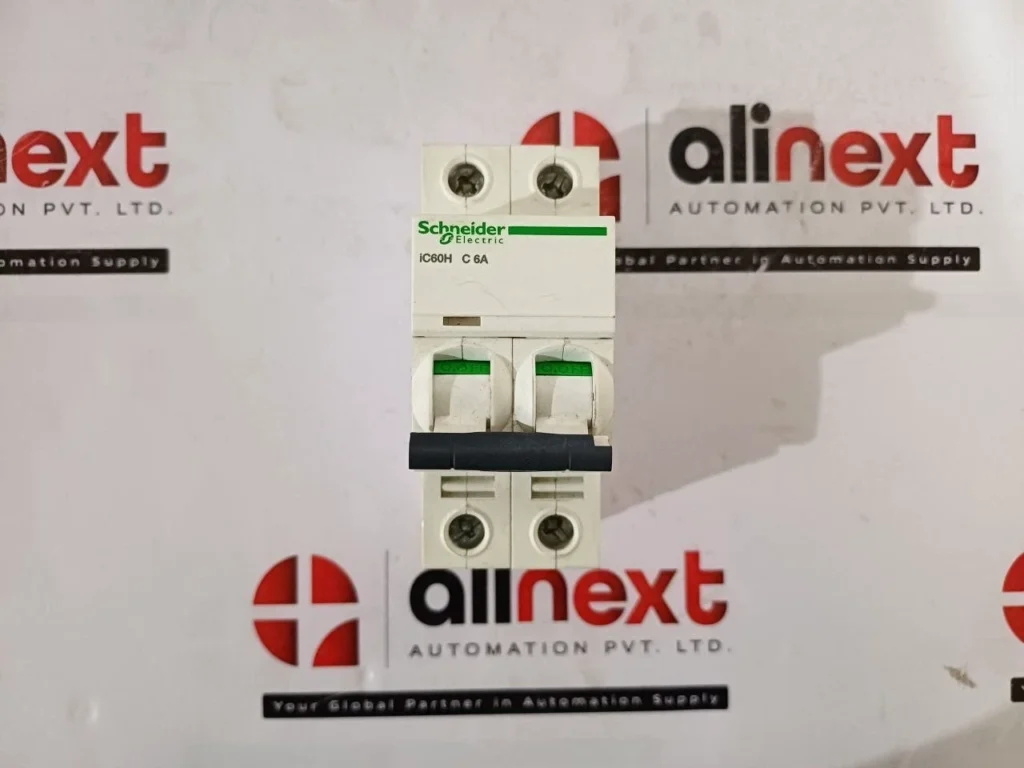 Schneider Electric iC60H C6A 2 Pole MCB Circuit Breaker 10kA