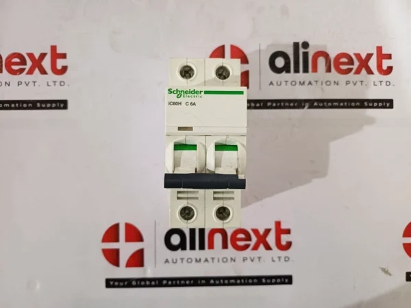 Schneider Electric iC60H C6A 2 Pole MCB Circuit Breaker 10kA
