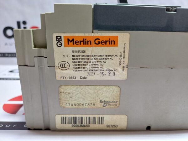 Schneider electric ns100n-50a-3p circuit breaker ns100n