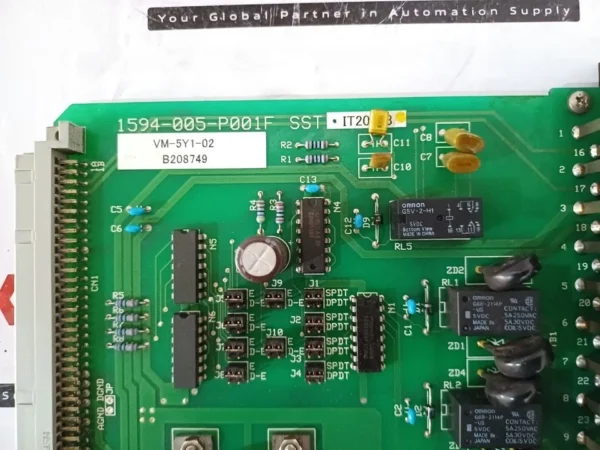 Shinkawa VM-5Y1-02 Relay Module Unit 1594-005-P001F SST B208749