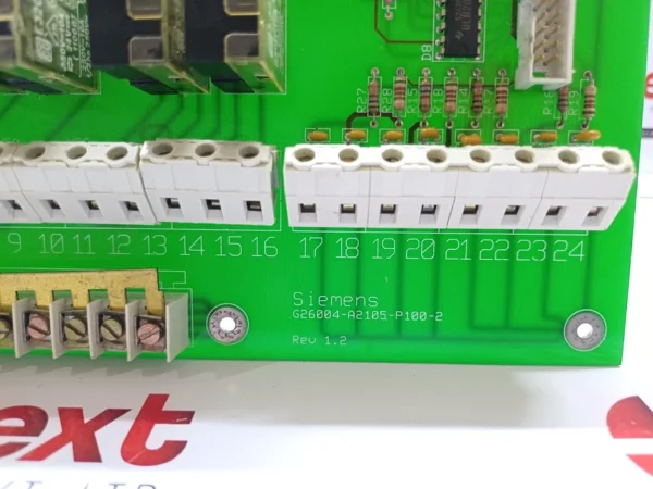 Siemens G26004-A2105-P100-2 PC Board Rev 1.2