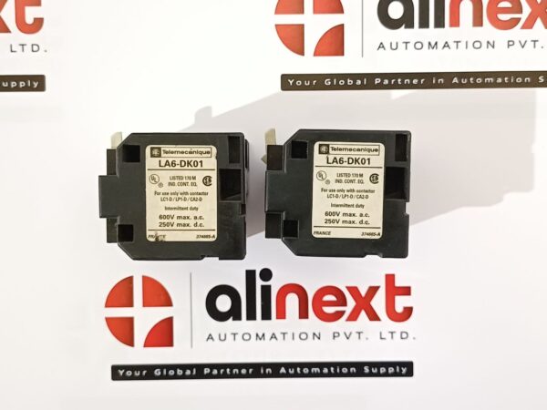 Telemecanique LA6-DK01 mechanical latch blocks
