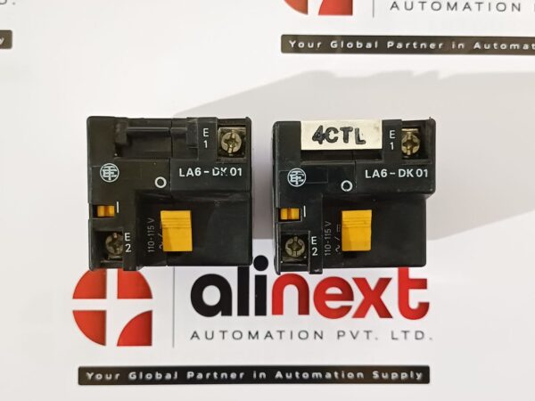 Telemecanique LA6-DK01 mechanical latch blocks