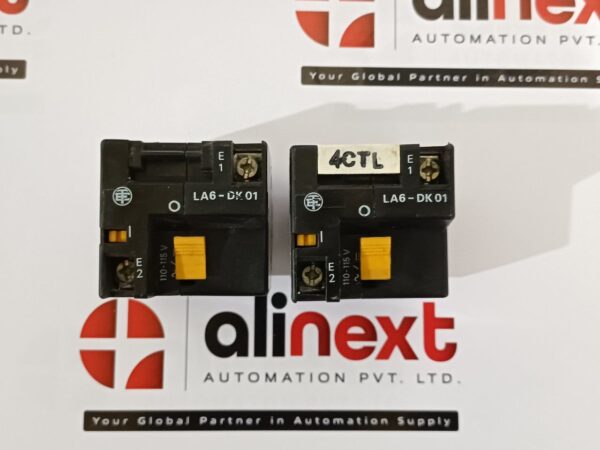 Telemecanique LA6-DK01 mechanical latch blocks