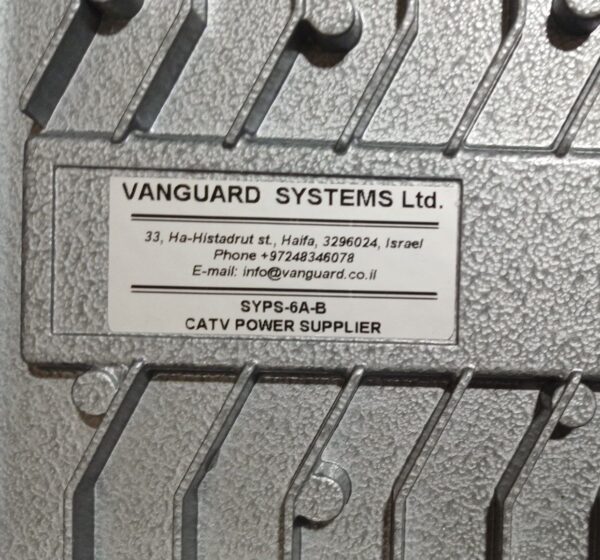 Vanguard Systems SYPS-6A-B CATV Power Supplier
