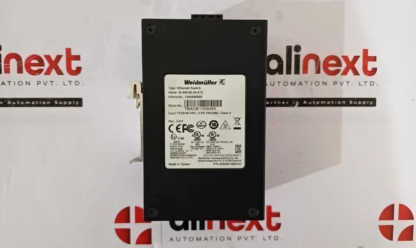 Weidmüller IE-SW-BL08-8TX Unmanaged Industrial Ethernet Switch 3093001000104