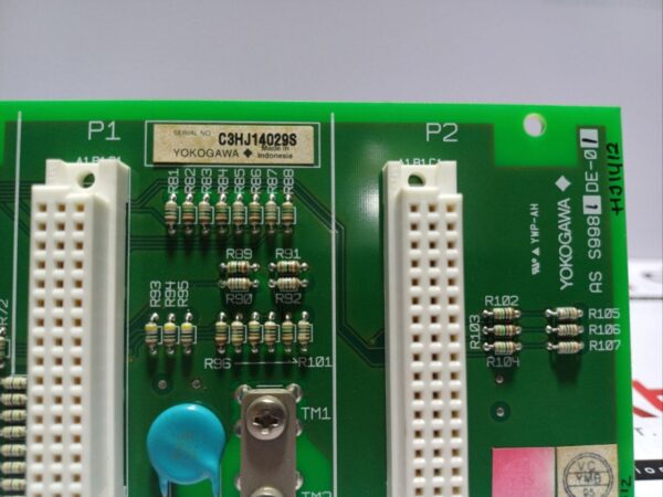 Yokogawa AS S9981DE-01, C3HJ14029S 10+2 Slot Base Module Backplane