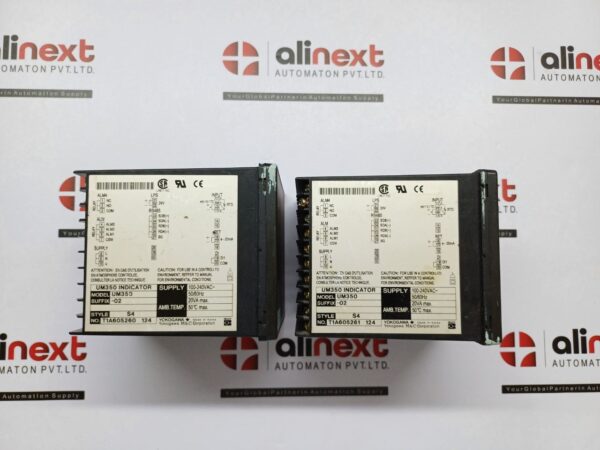 parts for Lot of 2x Yokogawa UM350 Digital Indicator Alarms 100-240VAC 50/60Hz