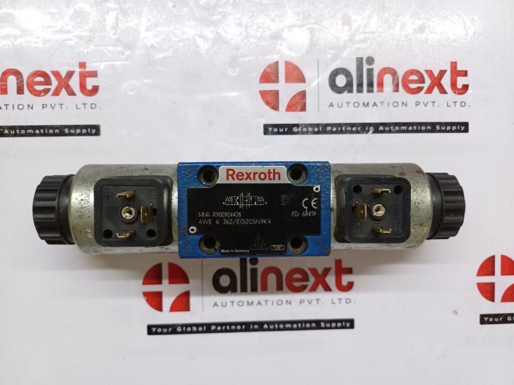 Rexroth 4WE 6 J62/EG205N9K4 Directional Spool Valve MNR R900904408