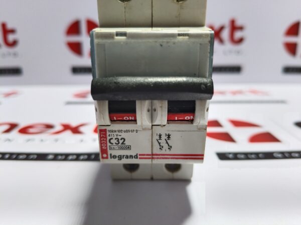 Legrand MCB C32 10KA 2P 415V 603271