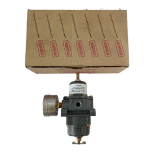 Fisher FS-67CFR-239 Pressure Regulator 0-125 PSI w/ Gauge Max 250 PSI