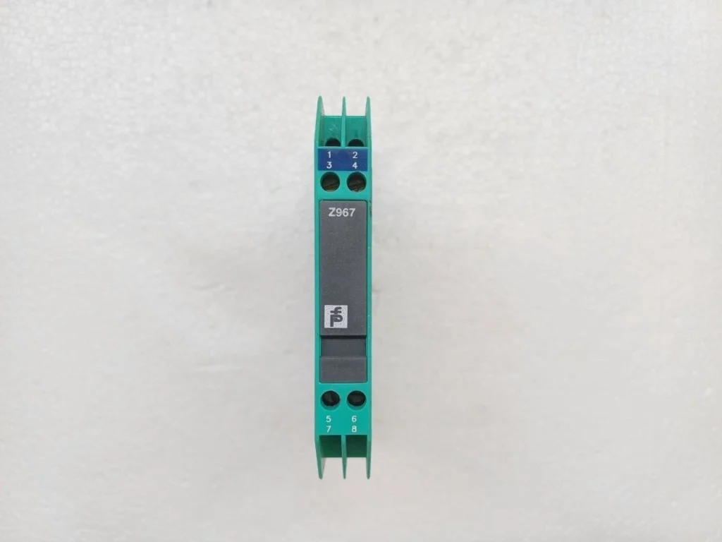 Pepperl+Fuchs Z967 2-Channel Intrinsically Safe DIN Rail Module 71860