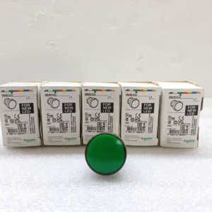 Lot of 5X Schneider Electric ZB4BV033 Green Pilot Light Head