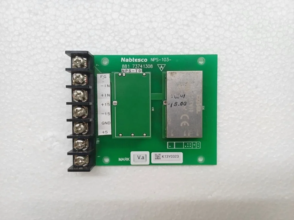 Nabtesco NPS-103 PCB Interface Card 881 73741308 NPS-TD