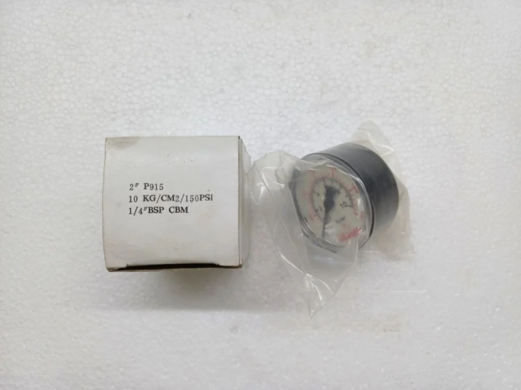 WAAREE P915 2" Pressure Gauge 150 PSI 10 kg/cm² 1/4" BSP