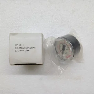 WAAREE P915 2" Pressure Gauge 150 PSI 10 kg/cm² 1/4" BSP