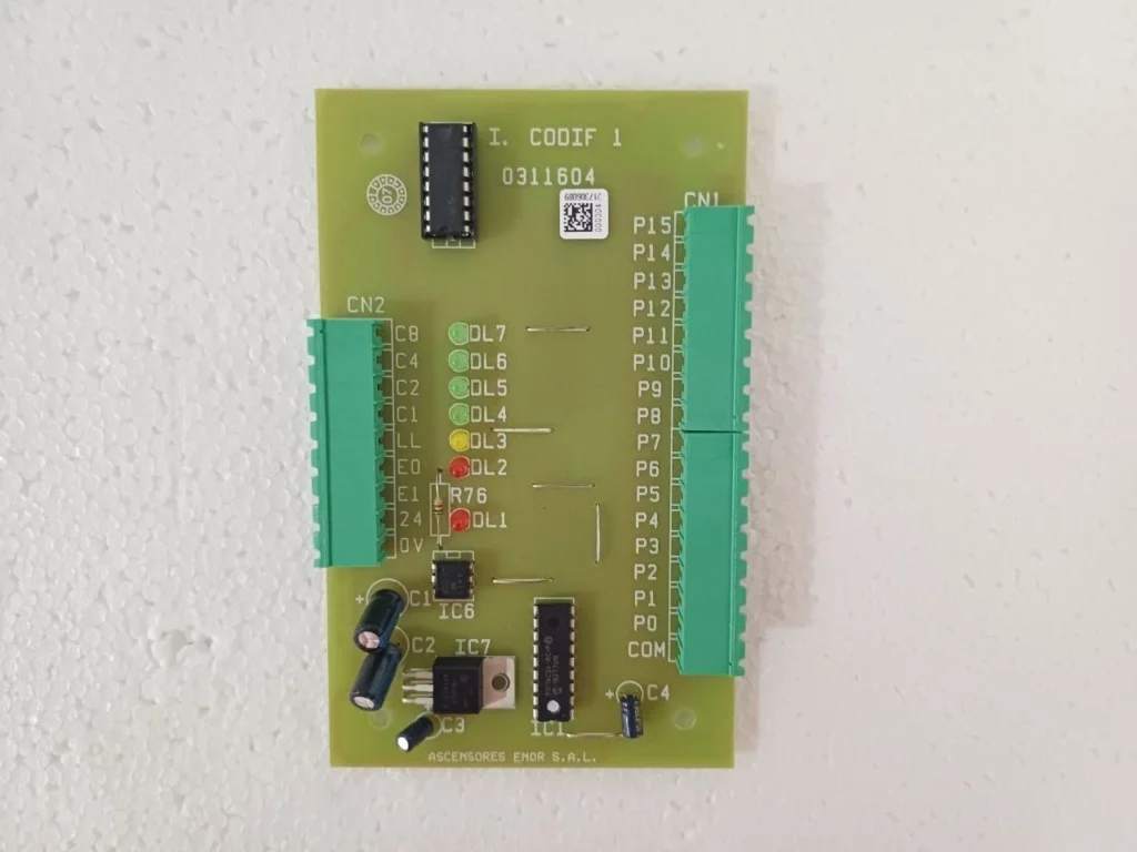 Ascensores Enor PCB Card I CODIF 1 0311604
