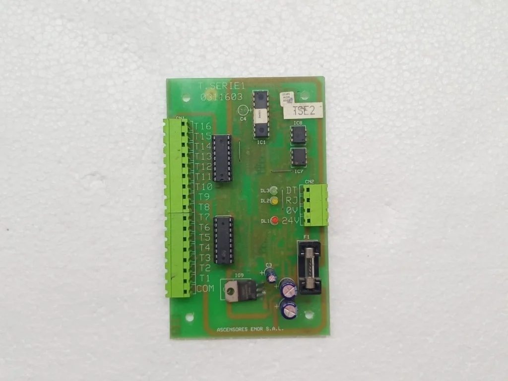 Ascensores ENOR T.SERIE1 0311603 Control PCB Board TSE2, 84.0102.00A