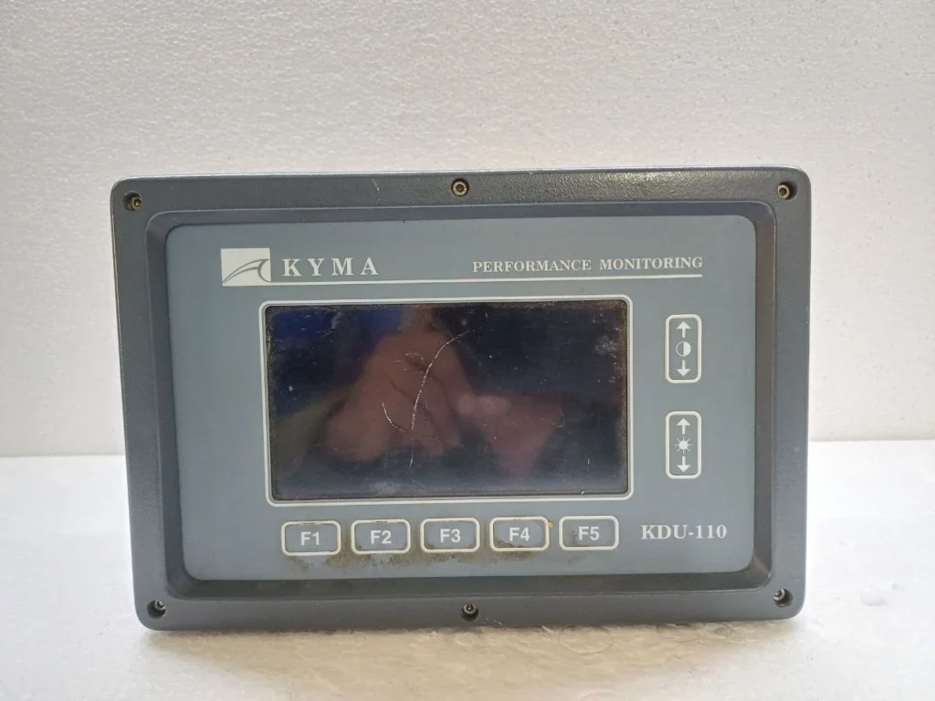 KYMA KDU-110 Performance Monitoring Display Panel ECR HMI | Untested