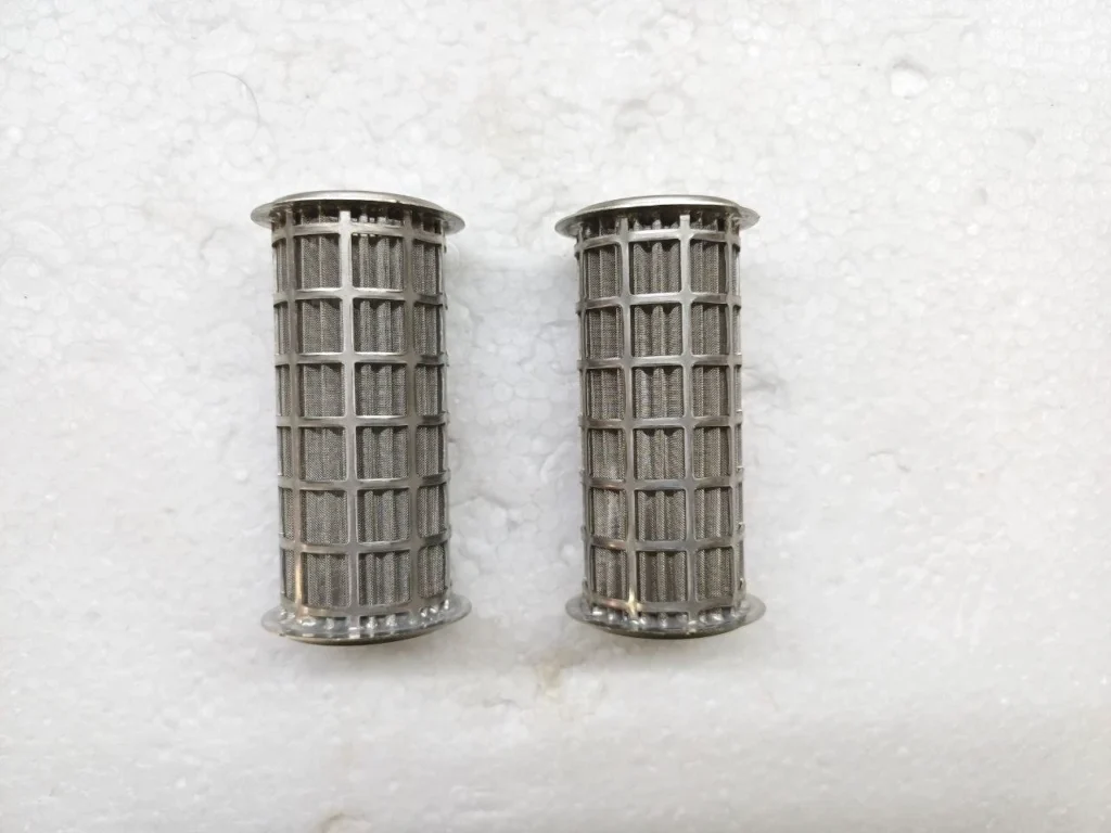 Stainless Steel Mesh Filter Cartridge Set (2pcs) Inline Screen Strainers