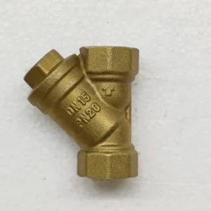 Brass Y-Strainer Filter Valve 1/2" DN15 PN20 Mesh Inline Water Oil