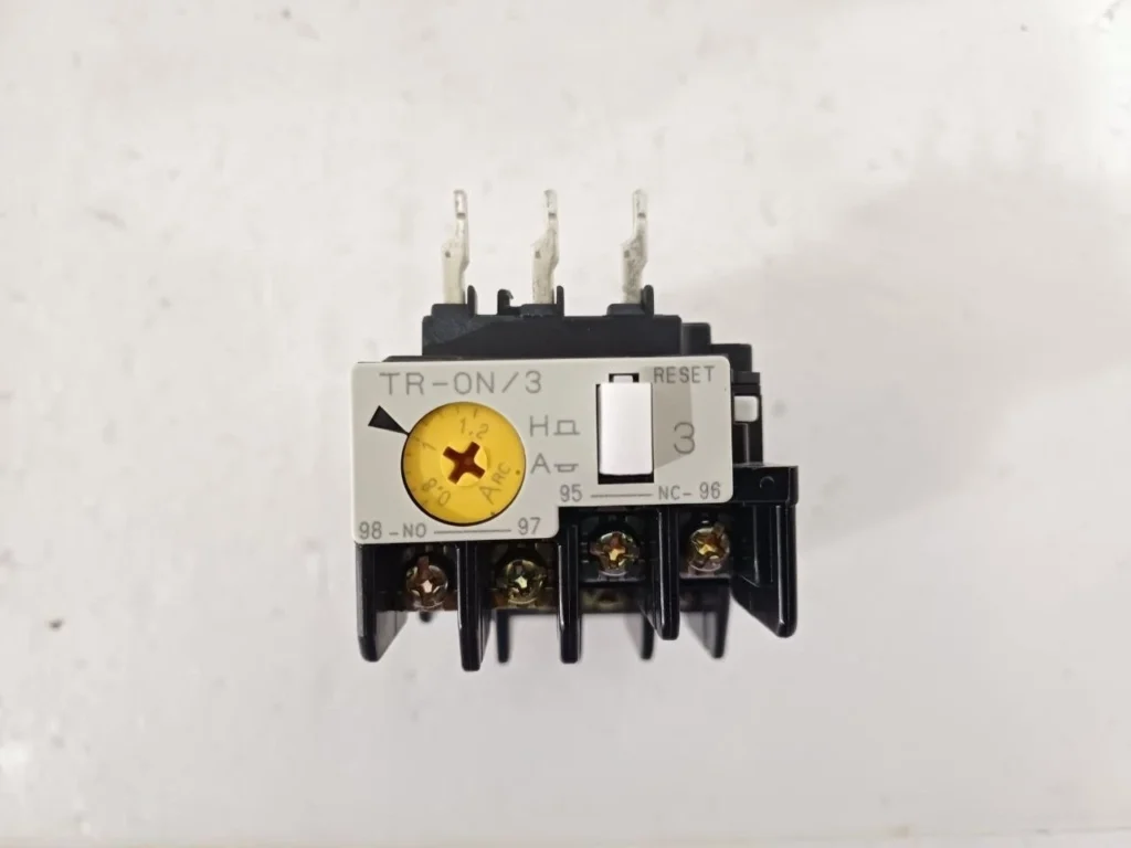 Fuji Electric TR13D TR-ON/3 Thermal Overload Relay 0.8-1.2A for SC-03 Contactor