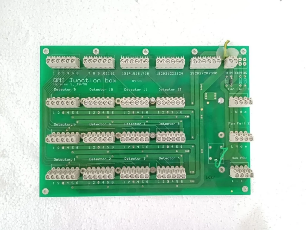 QMI Junction Box PCB Board Version 3, 10/98