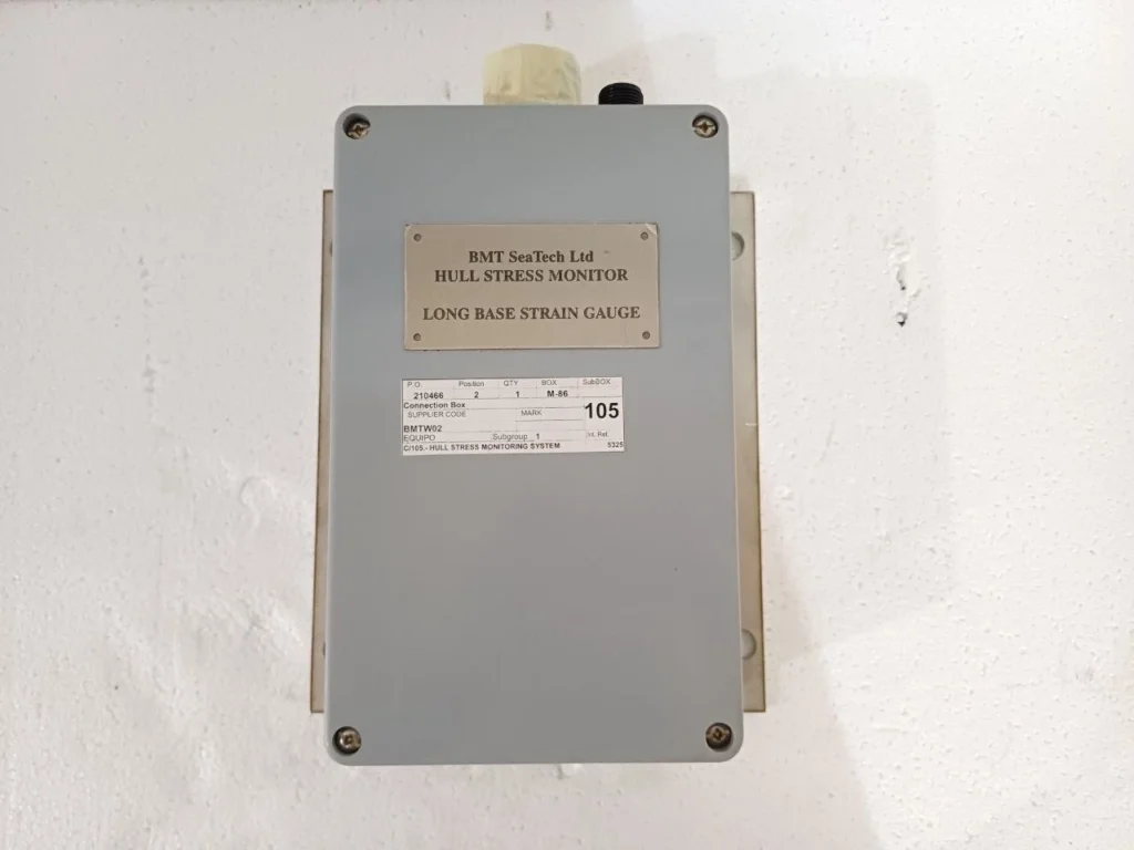 BMT SeaTech Hull Stress Monitor Long Base Strain Gauge BMTW02 Connection Box