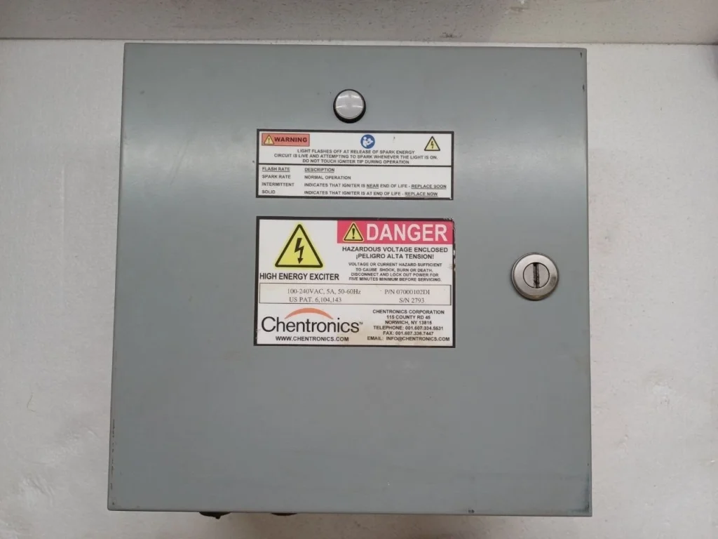 Chentronics High Energy Exciter 100–240 VAC, 5A, 50–60 Hz P/N: 07000102DI
