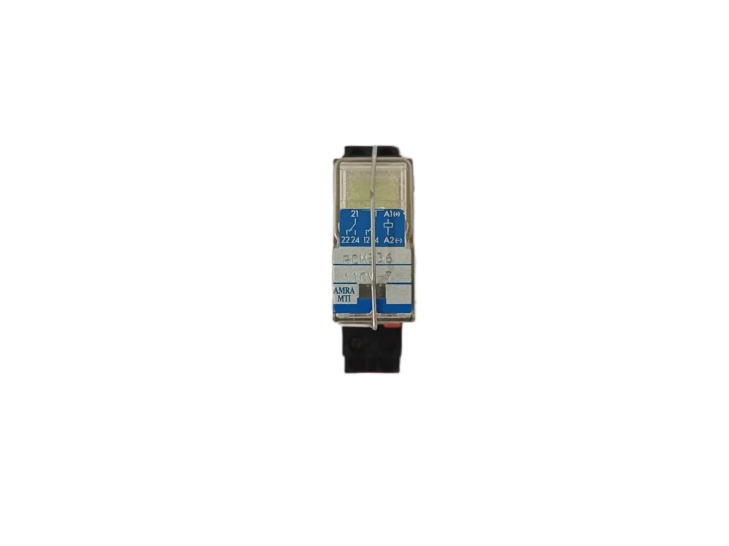 AMRA MTI RCME36 110V DC Plug-in Electromagnetic Relay with Base